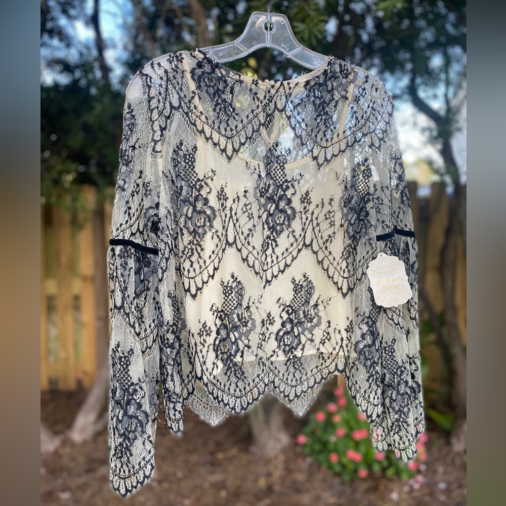 NWT Altar’d State lace top and cami